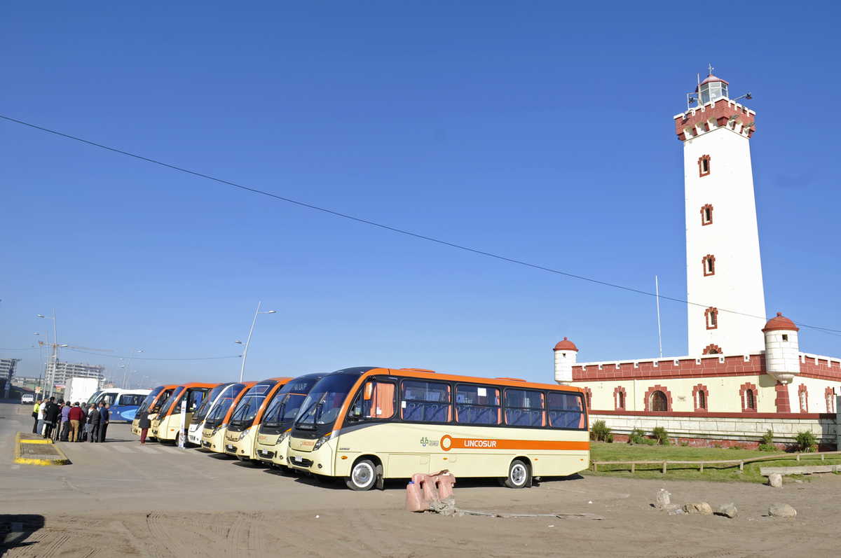 Flota de microbuses Lincosur
